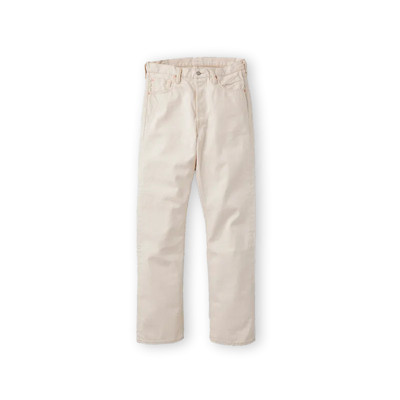 1101EC - Straight Ecru Denim -