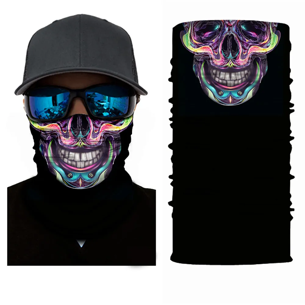 12 Pack Neck Gaiter Tubular Bandana Balaclava Mask