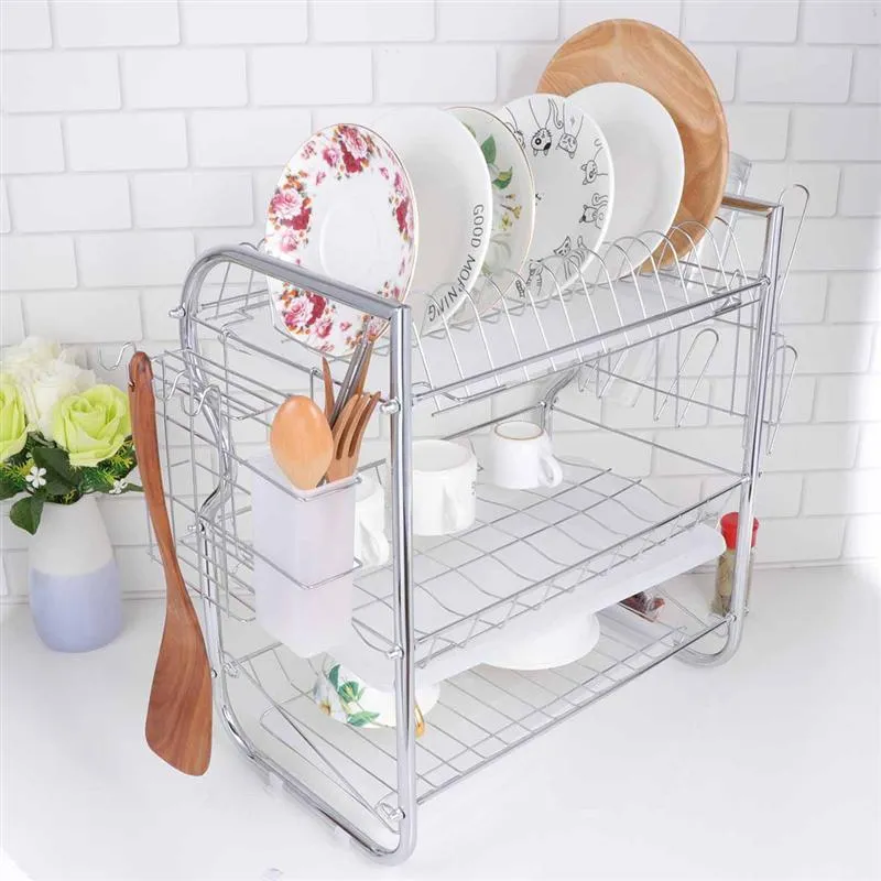 3 Layer Dish Drainer