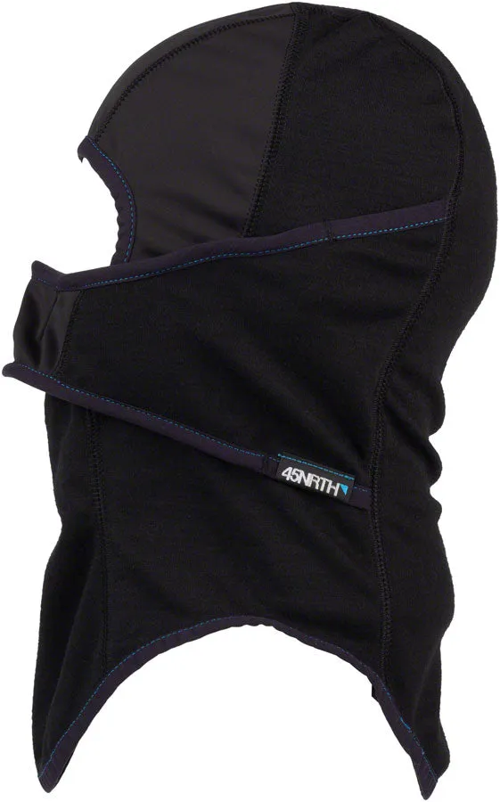 45NRTH 2023 Baklava Winter Cycling Balaclava - Black Large/X-Large