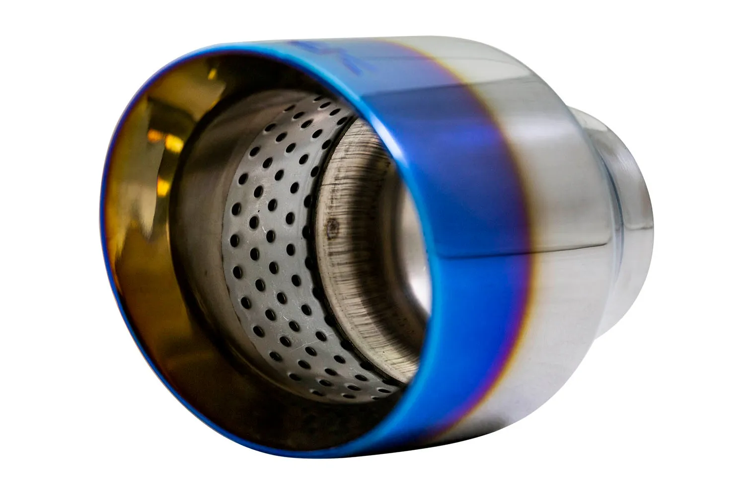 4.5" Universal Exhaust Tip ET003 (Burnt/Polish)