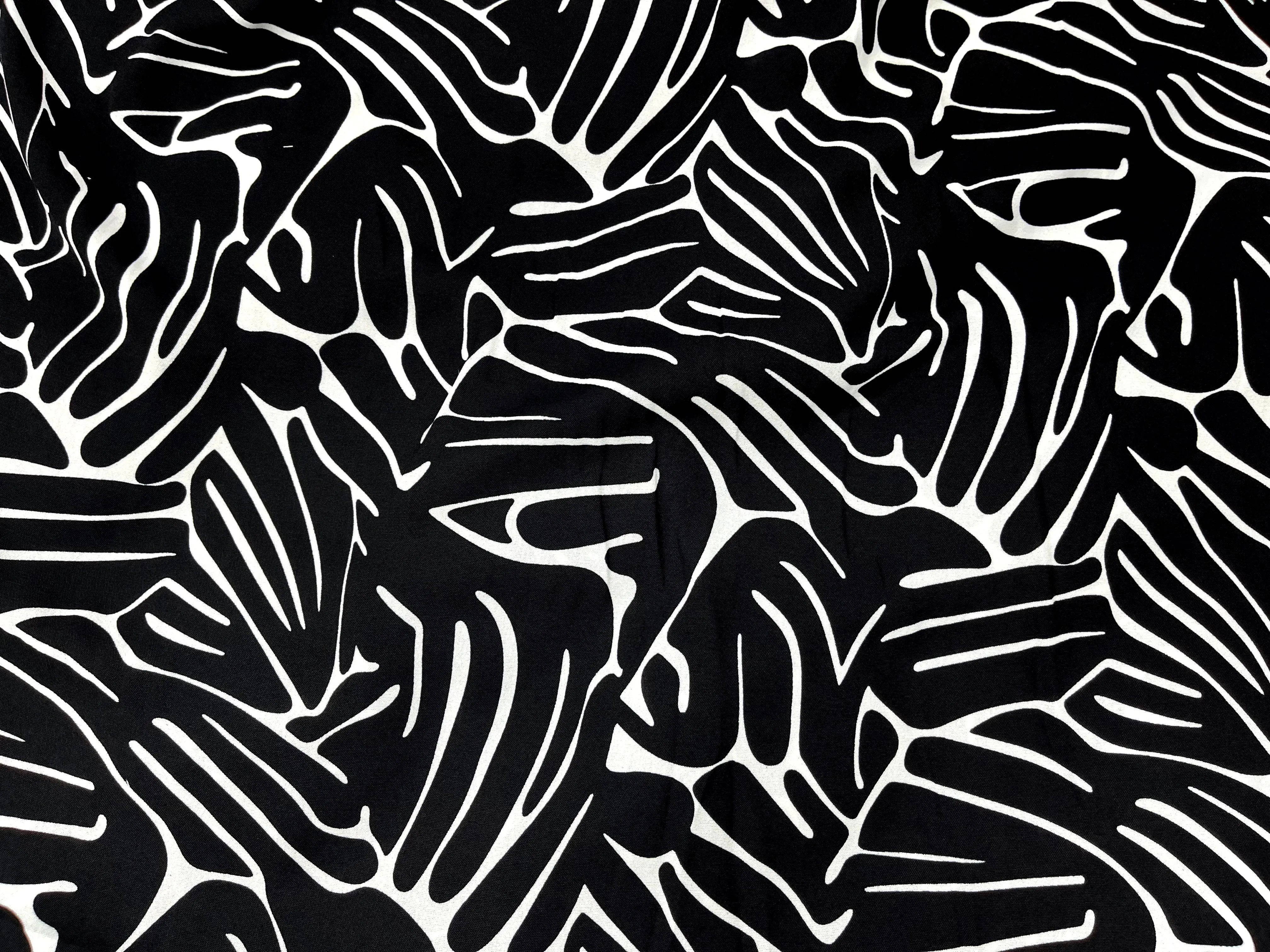 Abstract Moments - Printed Moss Crepe