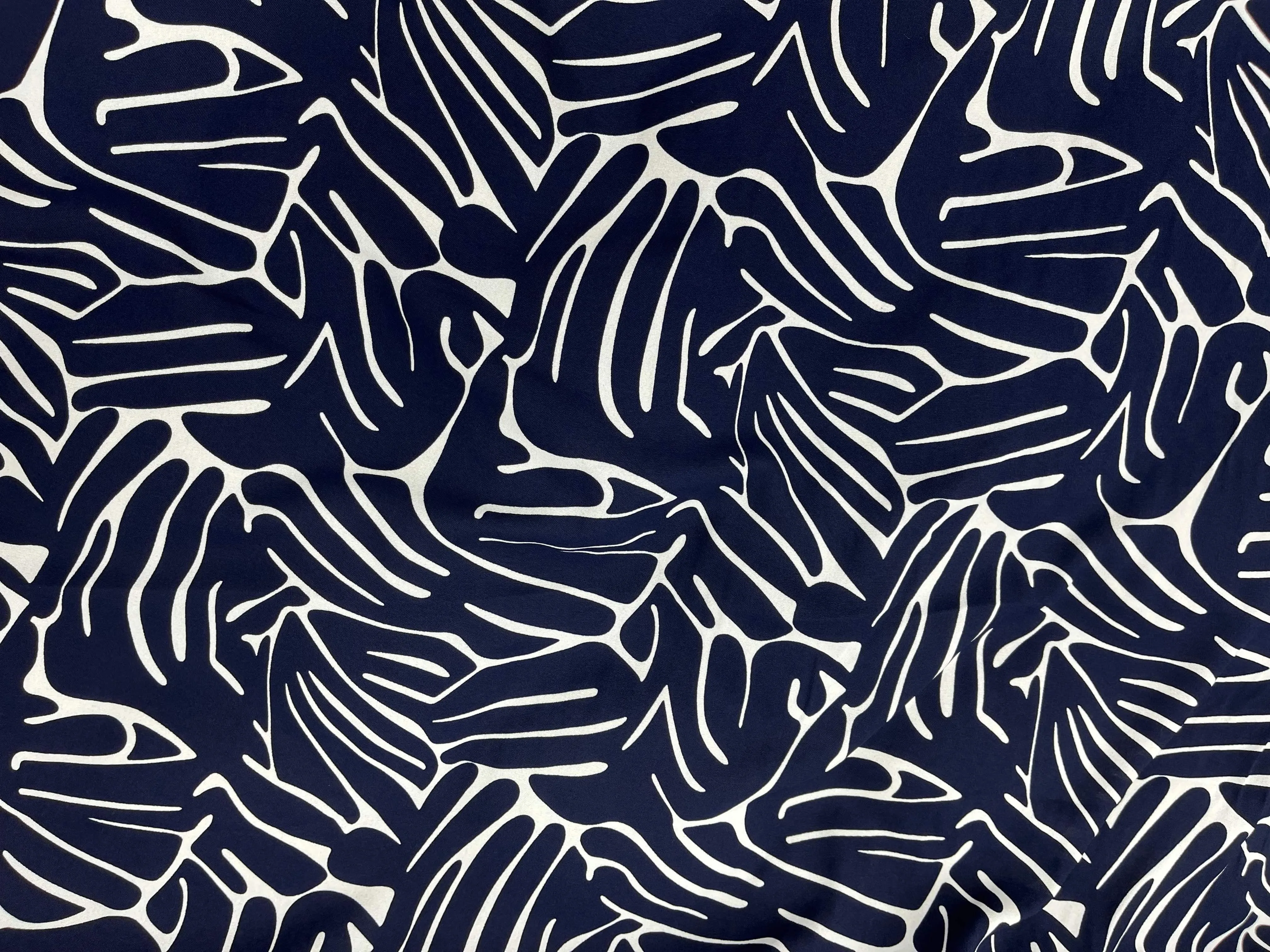Abstract Moments - Printed Moss Crepe