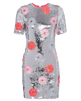 Acid Posey Garden Twiggy Dress