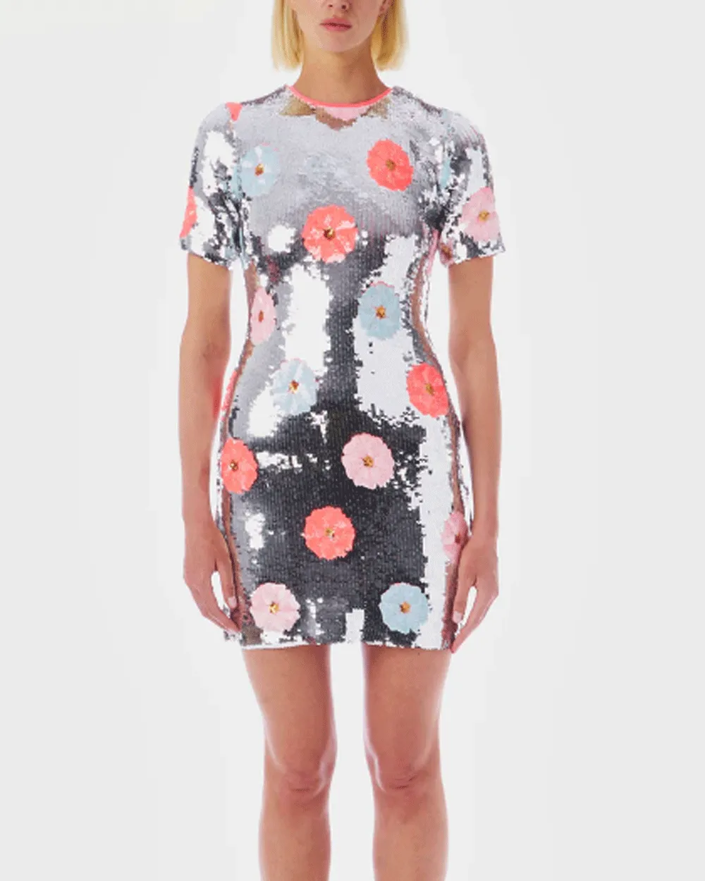 Acid Posey Garden Twiggy Dress