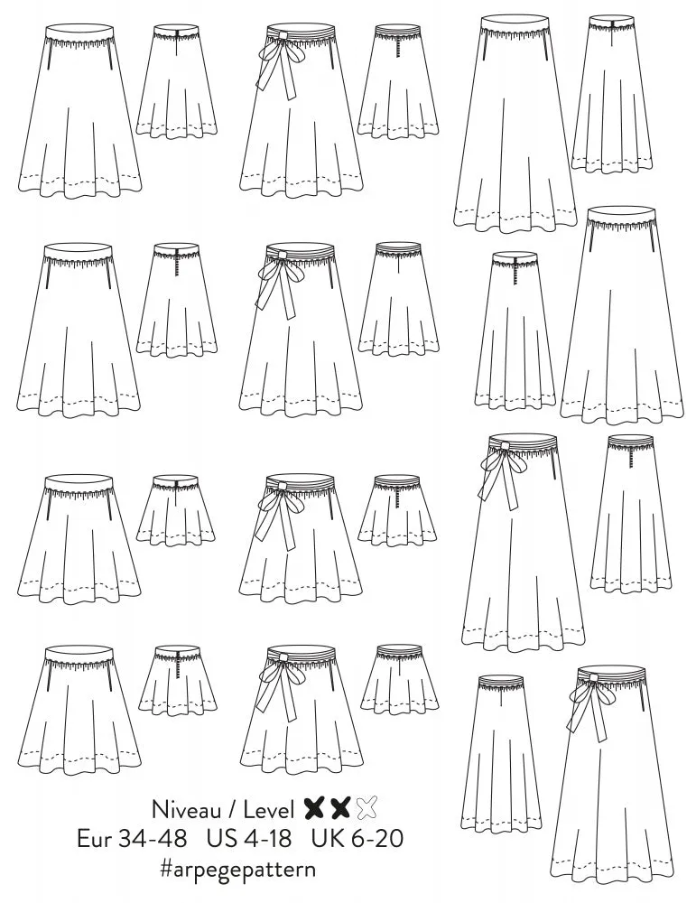 Atelier Scammit Arpege Skirt