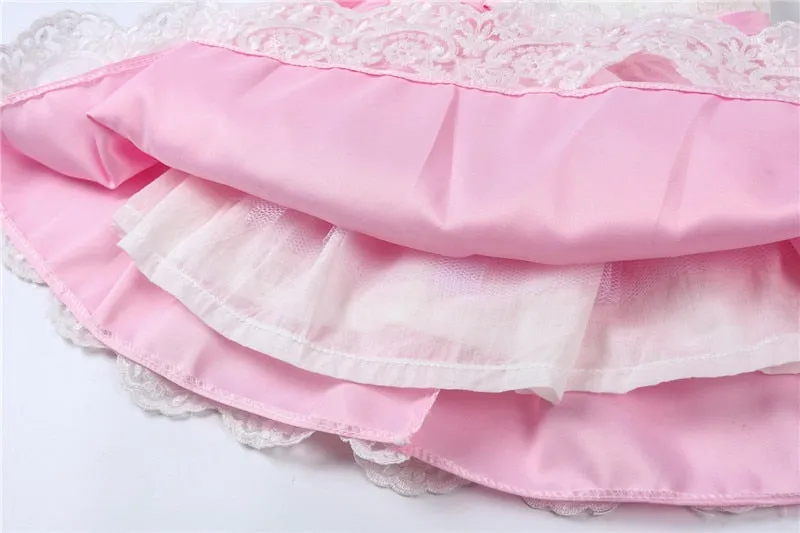 Baby Bow Dress & Matching Hairband (3M-24M)