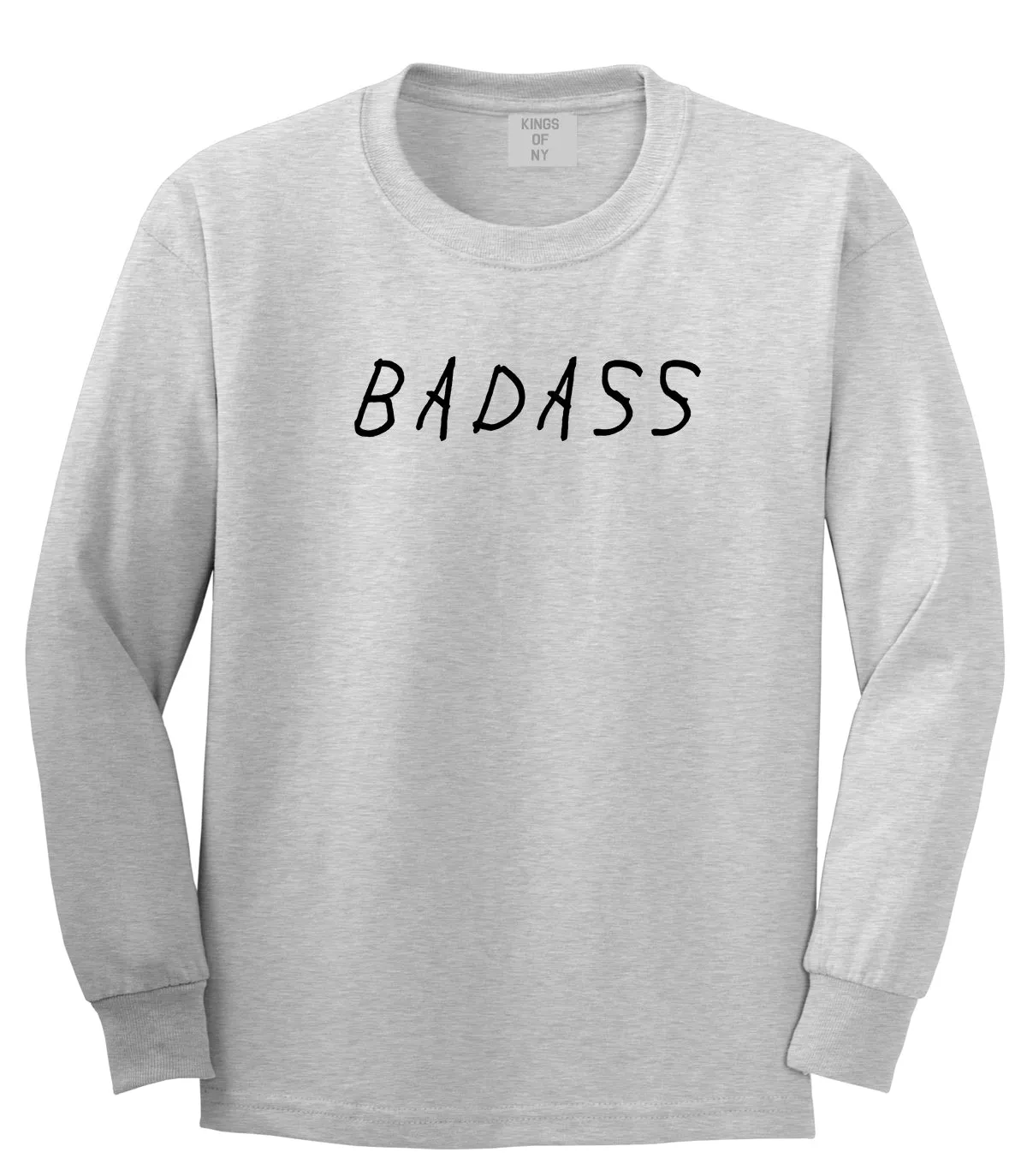 Badass Mens Long Sleeve T-Shirt