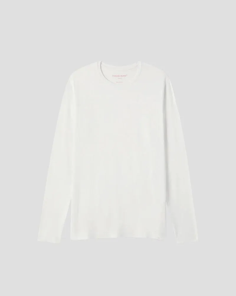 Basel Micro Modal Long sleeve - WHITE