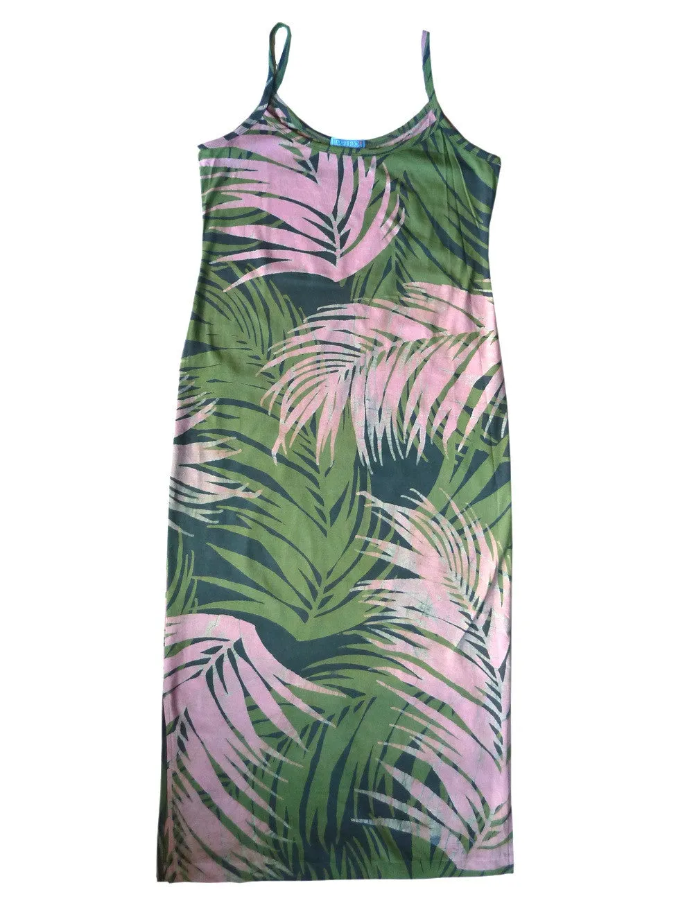 Batik Beach Dress Matisse  In Black And Cream