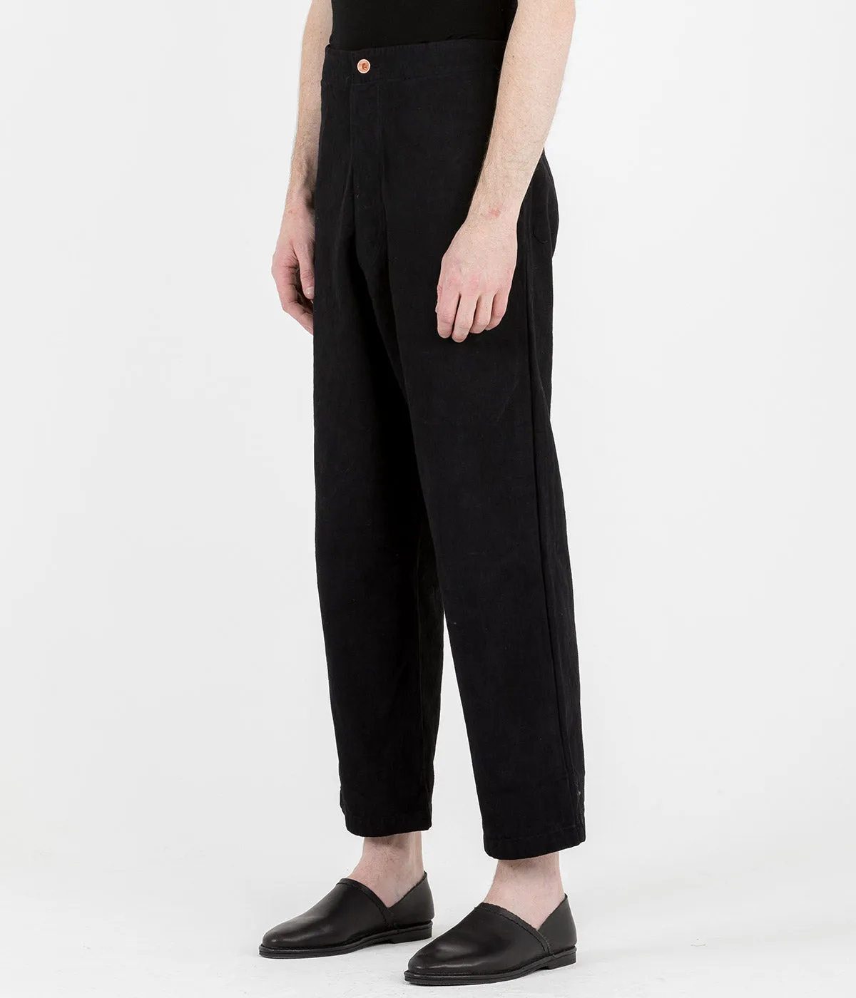 Black Canvas Denim Jeans