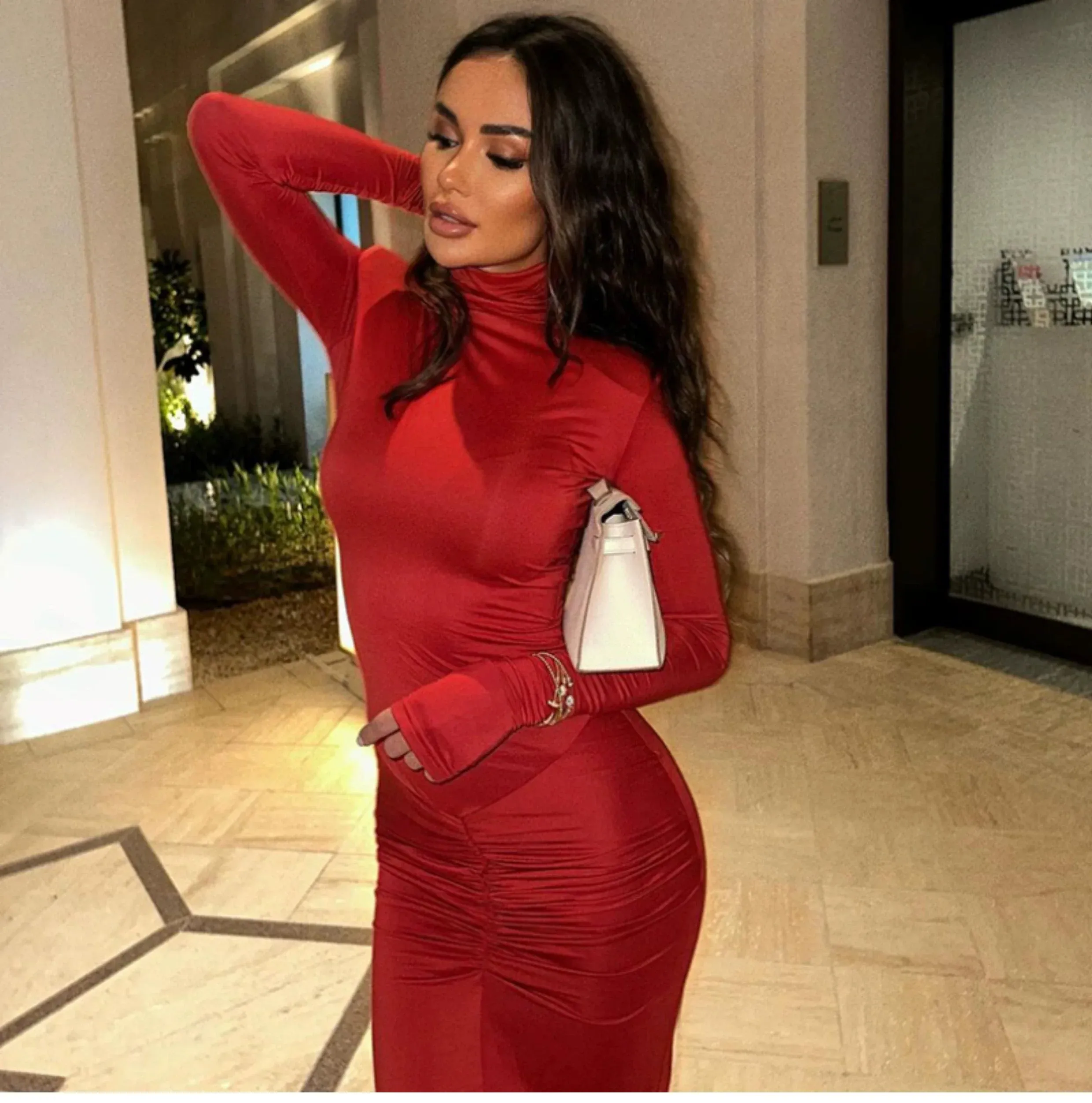 Bonnyshow Noor Long Sleeve Maxi Dress