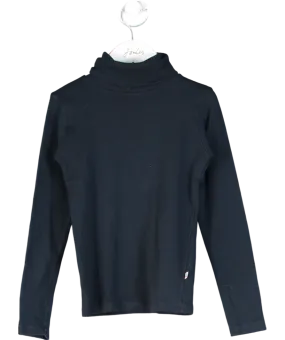 Bonpoint Blue Thin Turtleneck Sweater 8 Years