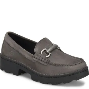 Born Women's Teramo Dark Grey Lince Suede (Grey) BR0041842