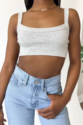 Bowie Bralette in Grey