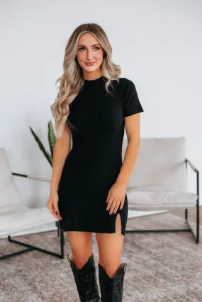 Briette Knit Dress - Black