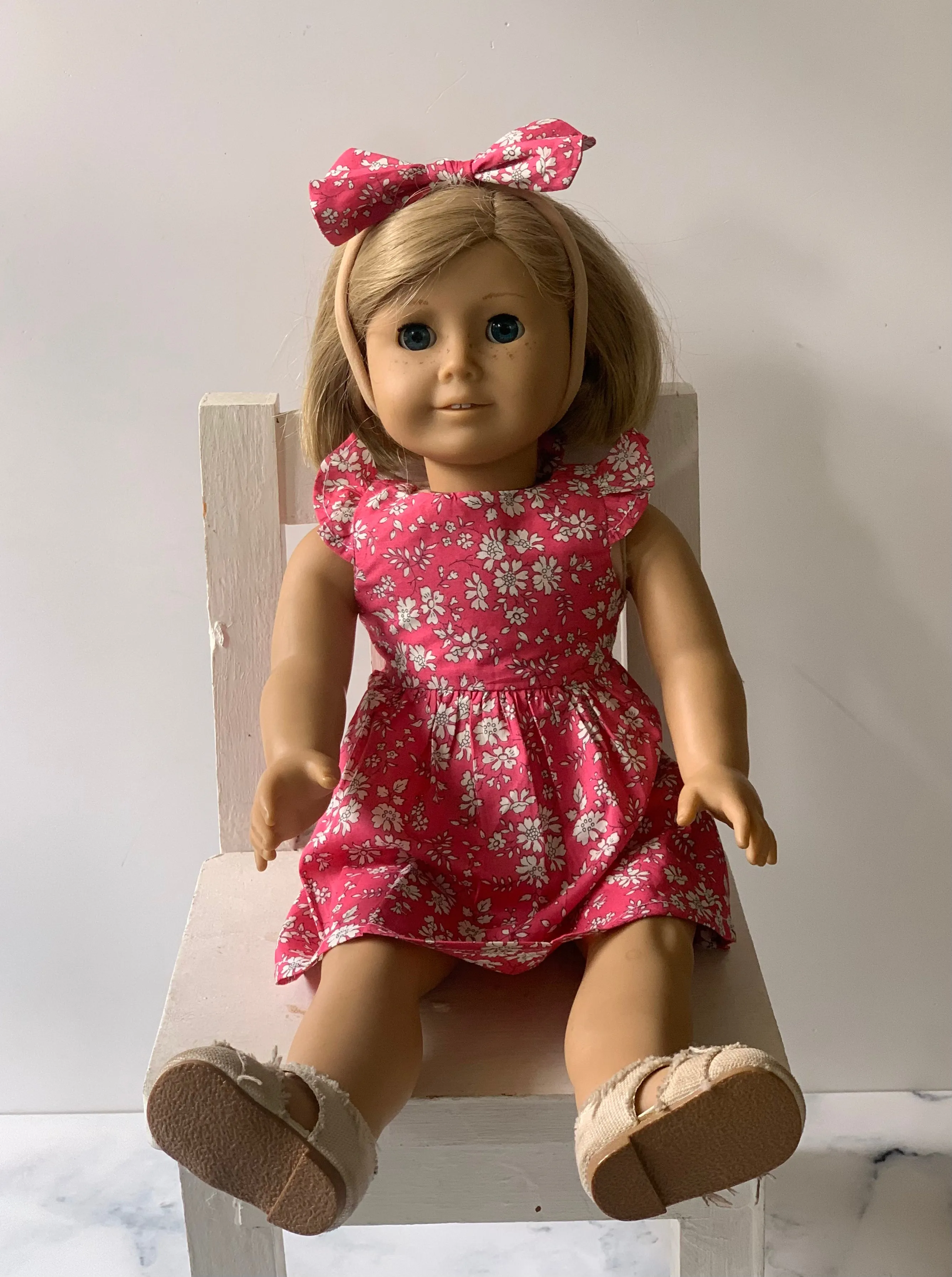 Bright Pink Liberty Dolls Dress
