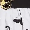 Butterfly-Print Twofer Dress