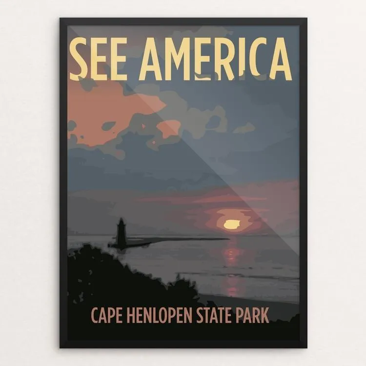 Cape Henlopen State Park by Alden Leonard