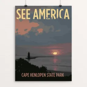 Cape Henlopen State Park by Alden Leonard