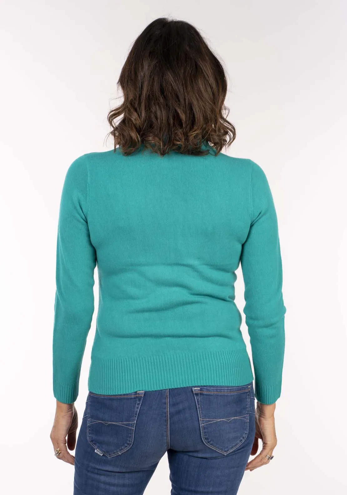 Cashmillon Turtle Neck - Blue