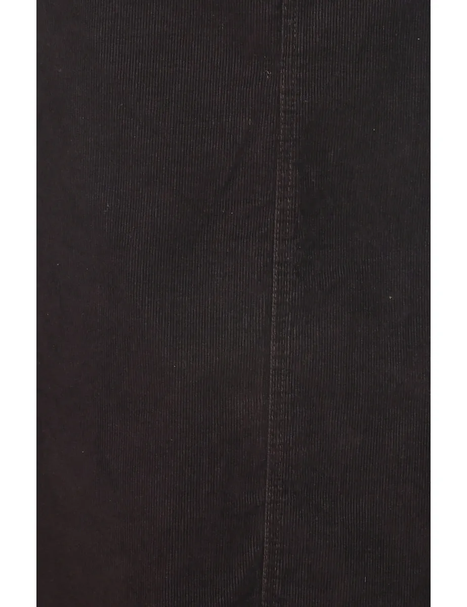 Corduroy Eddie Bauer Midi Skirt - M