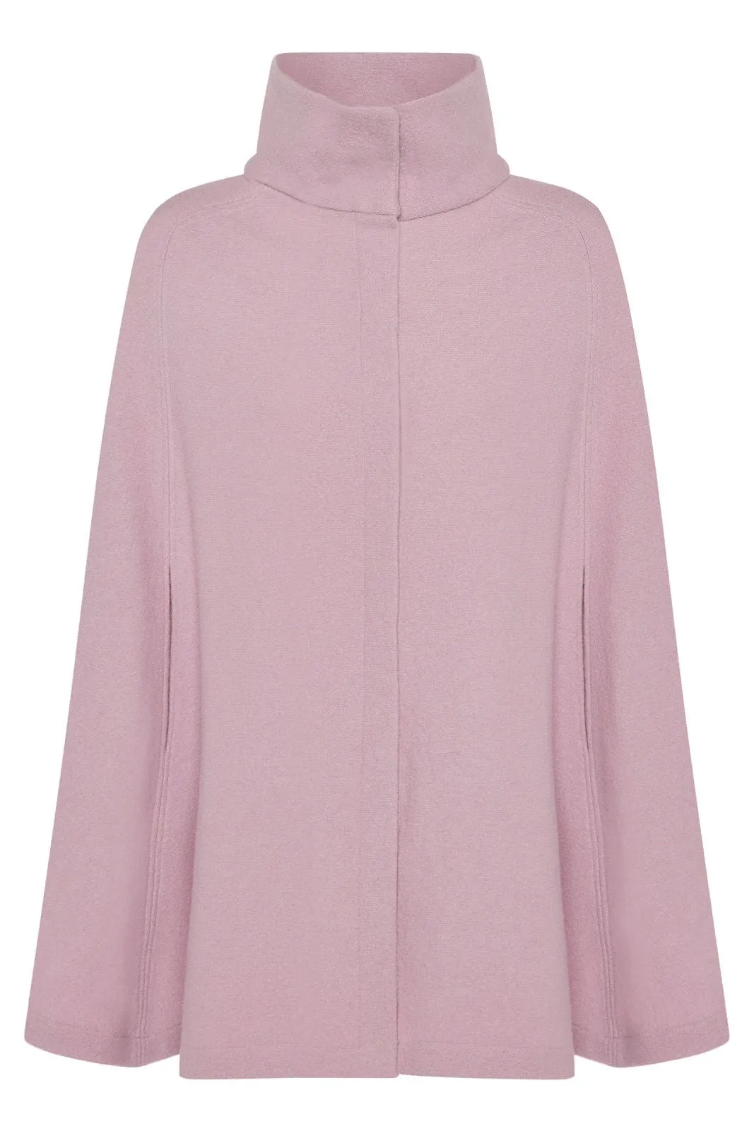 COTSWOLD Rosé Summer Wool Poncho Cape