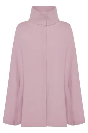 COTSWOLD Rosé Summer Wool Poncho Cape