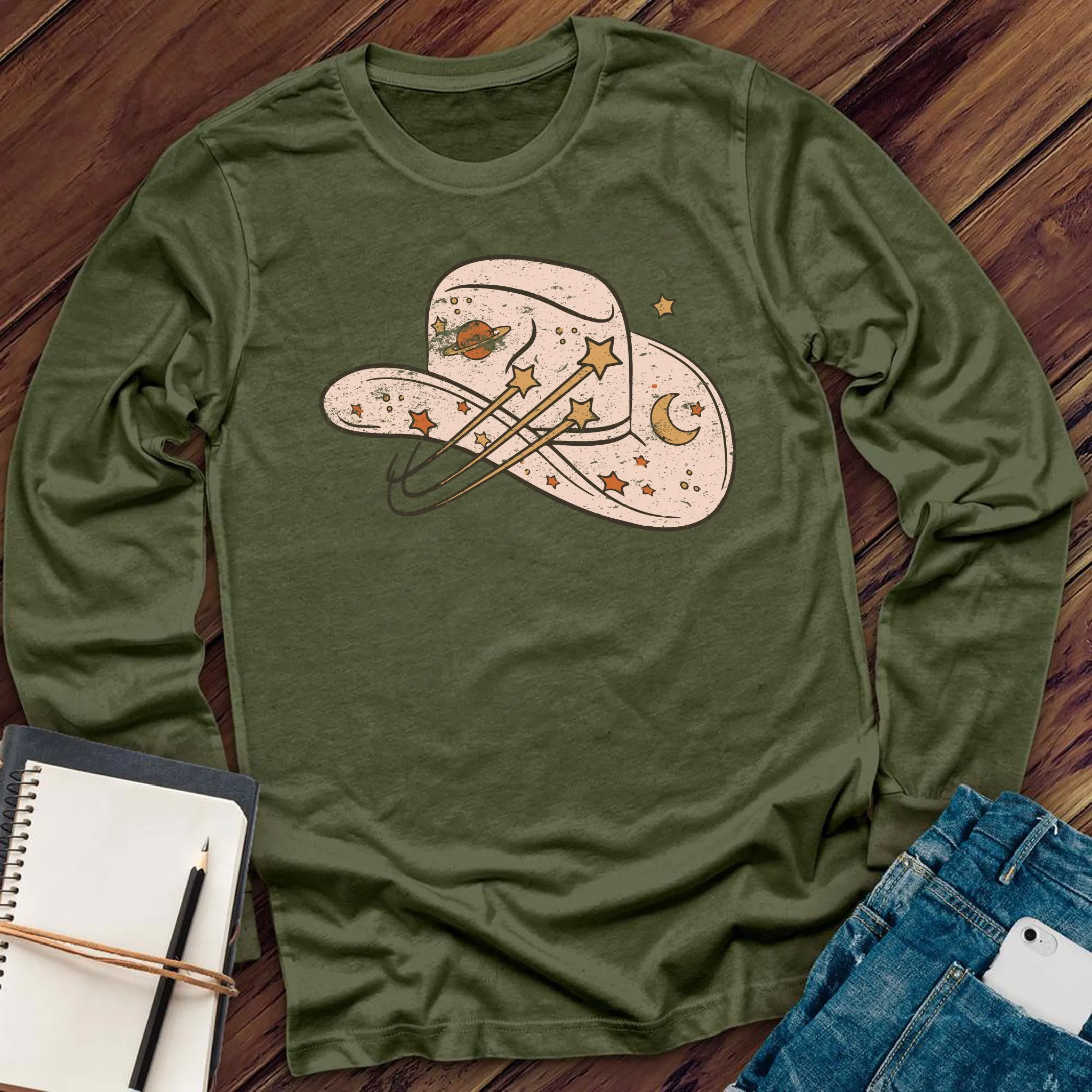 Cowgirl Cosmic Hat Long Sleeve