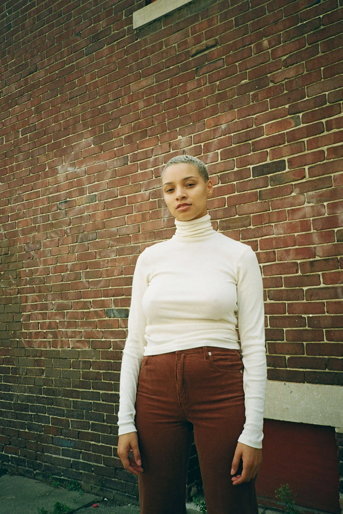 Cream Bea Highneck