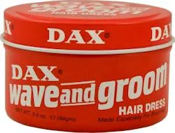 Dax Wave & Groom Red Tin 3.5 oz