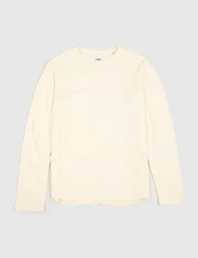 Edwin Terry Long Sleeve T-Shirt - Natural