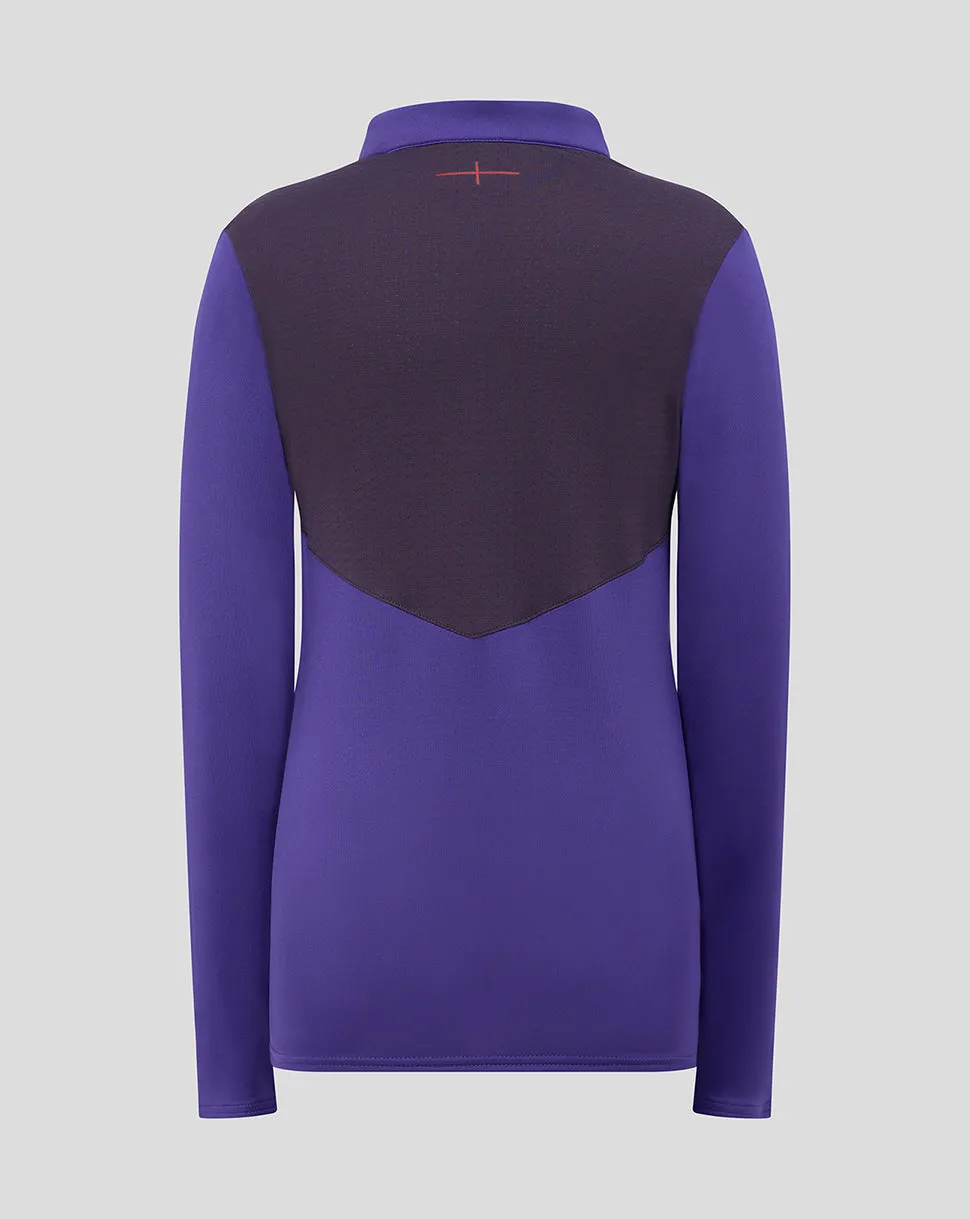 England Rugby Junior Mid Layer Top (O2) - Purple