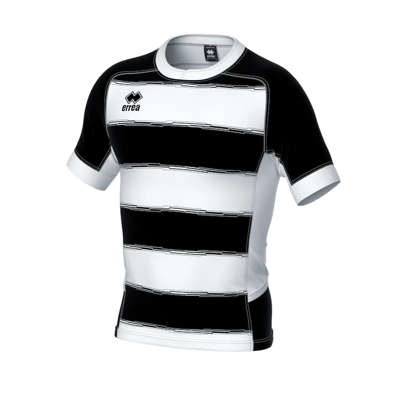 ERREA CLYNE RUGBY JERSEY WHITE BLACK
