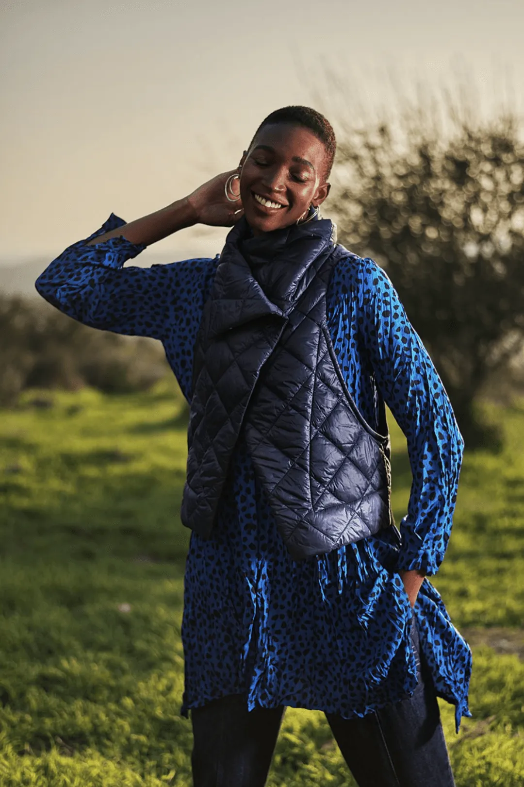 Ether Fina Vest, Royal