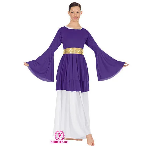 Eurotard Polyester Peplum Top