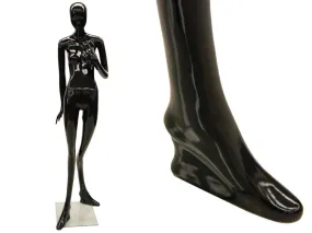 Female Black Abstract Mannequin MM-ONA1BK