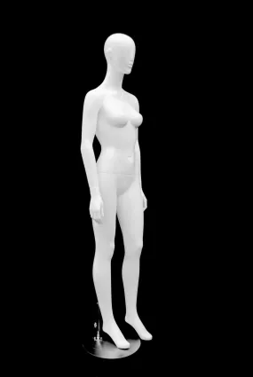 Female White Abstract Mannequin MM-AF117W1