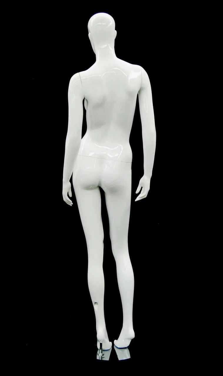 Female White Abstract Mannequin MM-AF128W1