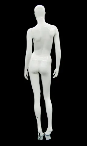 Female White Abstract Mannequin MM-AF128W1