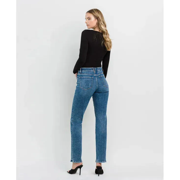 Flying Monkey Illuminate High Rise Straight Jeans