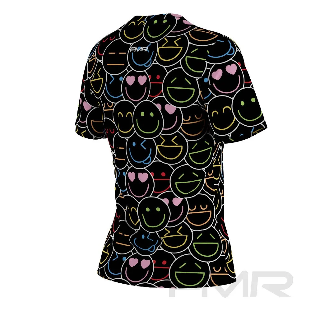 FMR Emoji Print Women's Short Sleeve T-Shirt