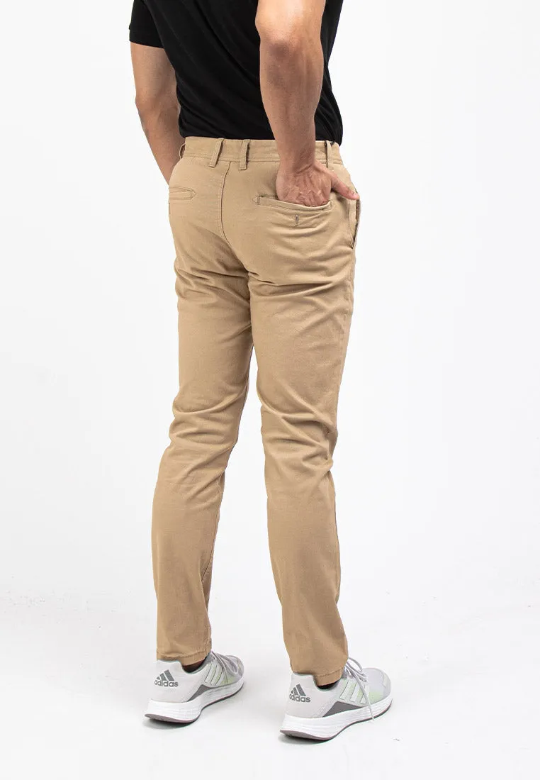 Forest Stretchable Slim Fit Cotton Pants Trousers Men Chinos Pant | Seluar Lelaki - 610196