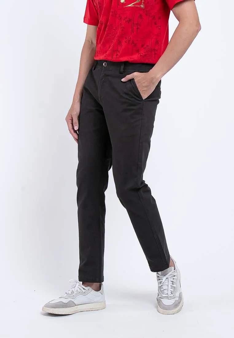 Forest Stretchable Slim Fit Cotton Pants Trousers Men Chinos Pant | Seluar Lelaki - 610196