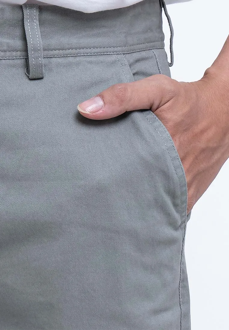 Forest Stretchable Slim Fit Cotton Pants Trousers Men Chinos Pant | Seluar Lelaki - 610196