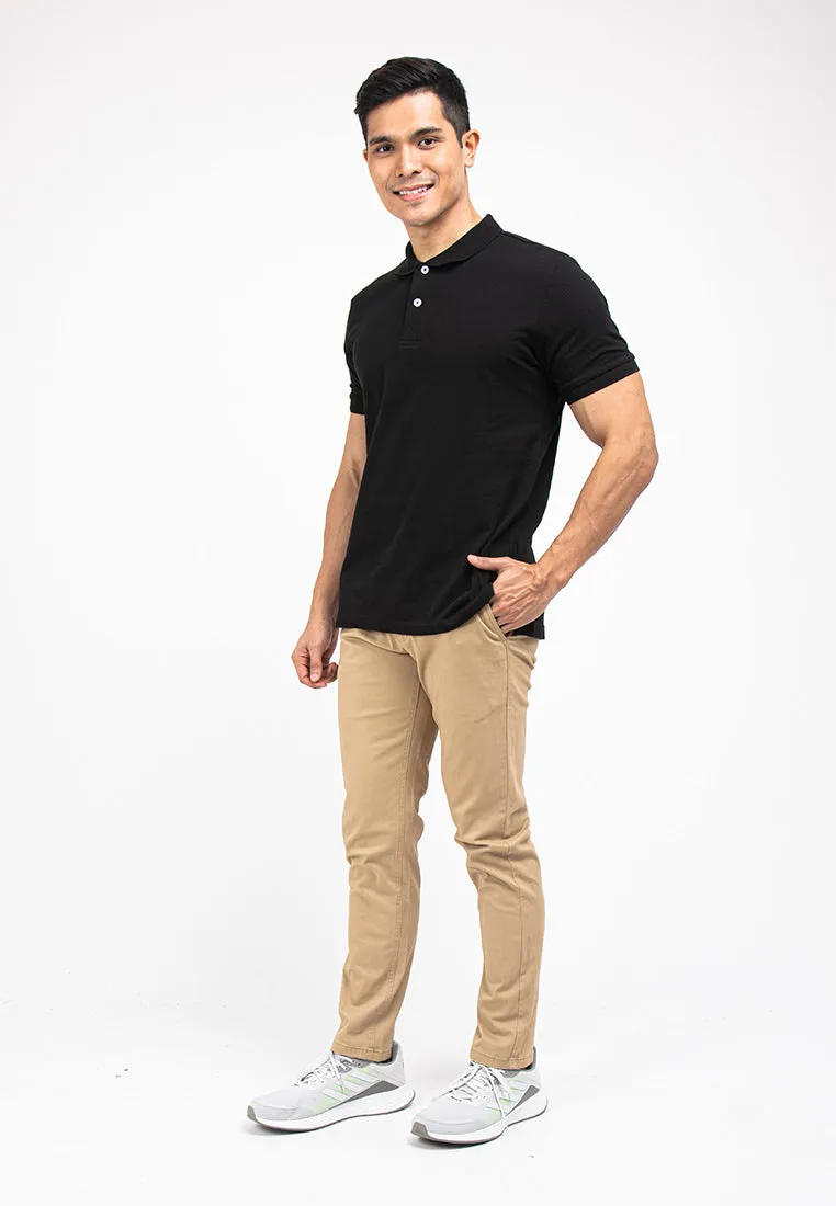 Forest Stretchable Slim Fit Cotton Pants Trousers Men Chinos Pant | Seluar Lelaki - 610196