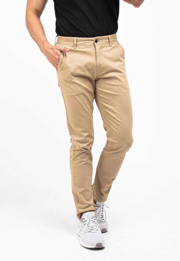 Forest Stretchable Slim Fit Cotton Pants Trousers Men Chinos Pant | Seluar Lelaki - 610196