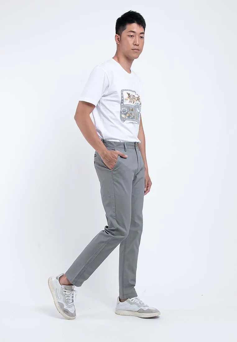 Forest Stretchable Slim Fit Cotton Pants Trousers Men Chinos Pant | Seluar Lelaki - 610196