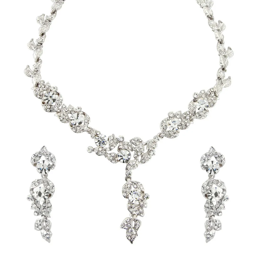 Forties Beauty Jewellery Set  - Clip On Earrings