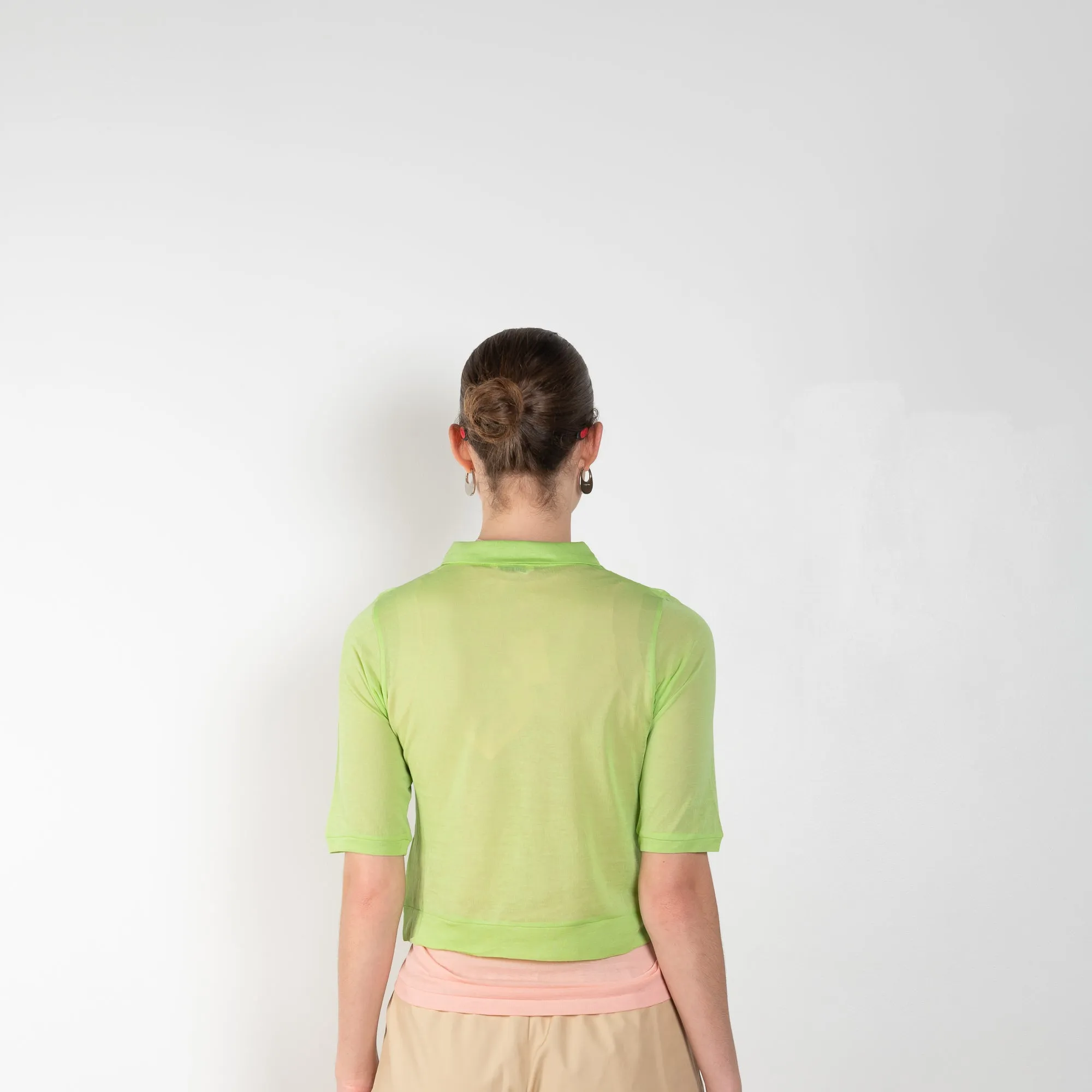 Gauze Polo